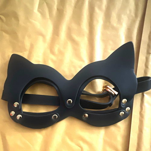 Black cat theme - faux, leather