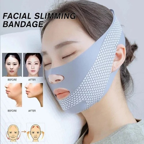 Line face strap chin - v,