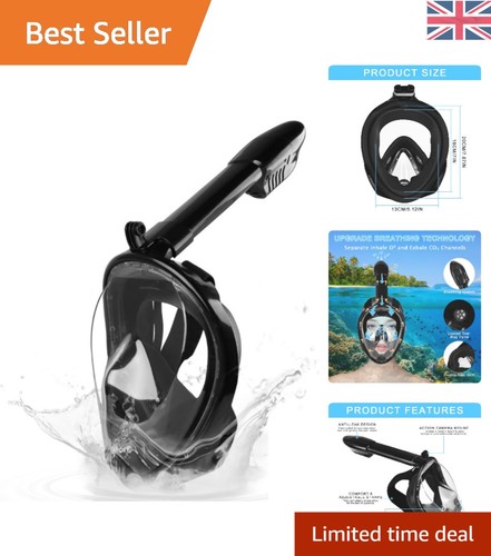 Full face snorkel mask - l/xl,