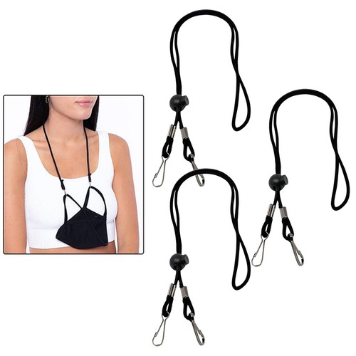 3pcs adjustable mask lanyard - adjustable,