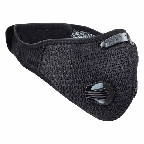 Black reusable face - black, mask
