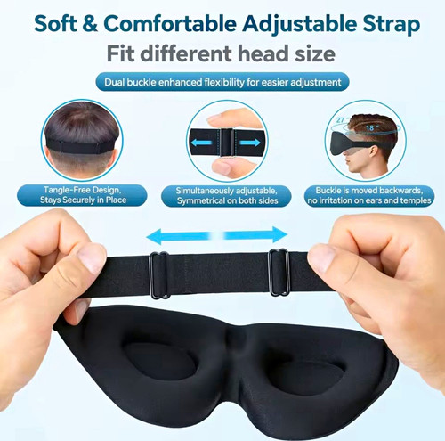 Pajo memory foam sleep - foam, mask