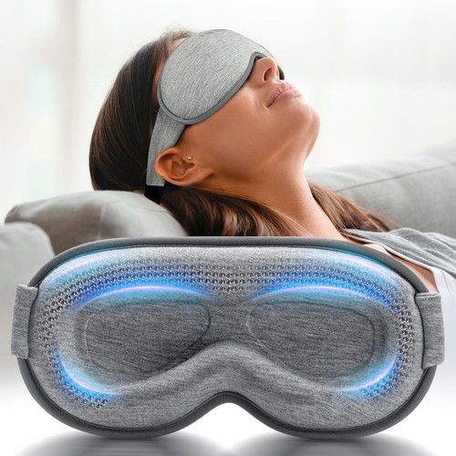 Weighted blackout sleep mask - weighted,