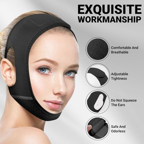 Adjustable chin strap jaw - strap,