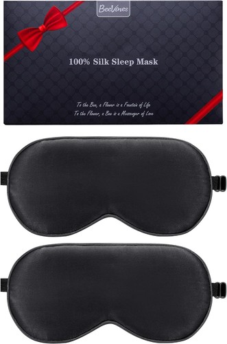 100 mulberry silk sleep mask - mulberry,