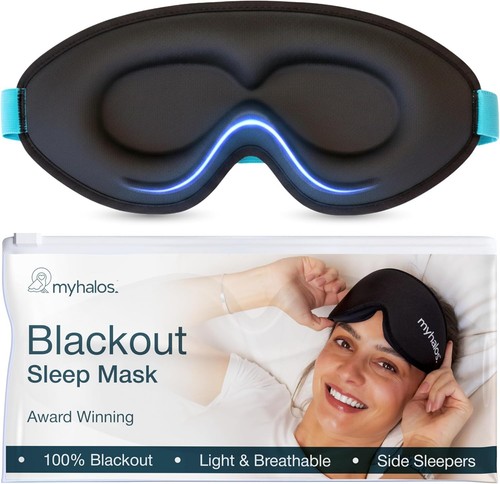 Myhalos blackout sleep - blackout, mask