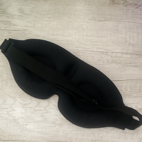 Black sleep eye mask - eye,