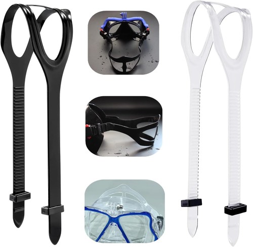 Silicone dive mask strap - silicone,